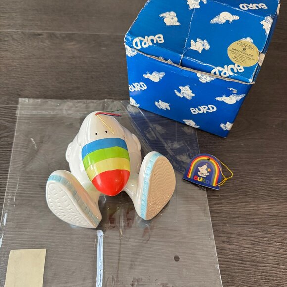 Vintage 1986 American Greetings Rainbow Beak Bird "Burd" Toucan Figurine - Picture 1 of 14